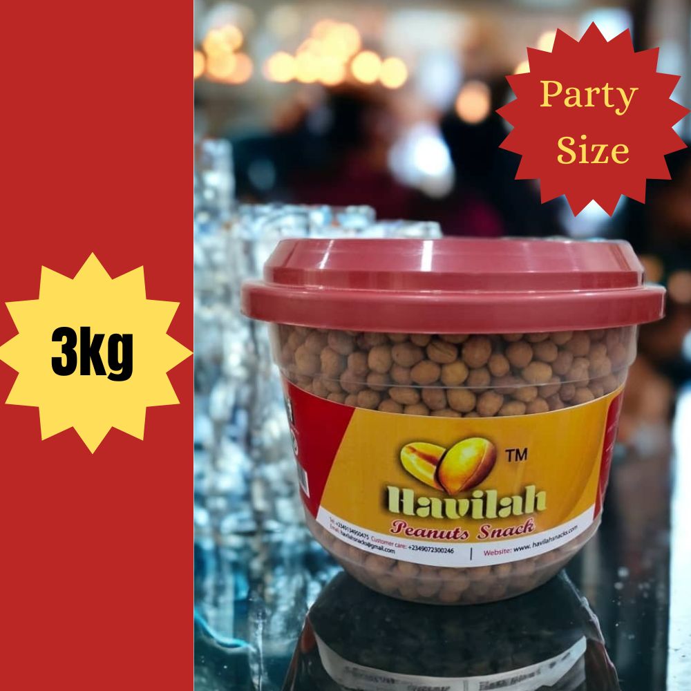 3kg Havilah coated peanuts size